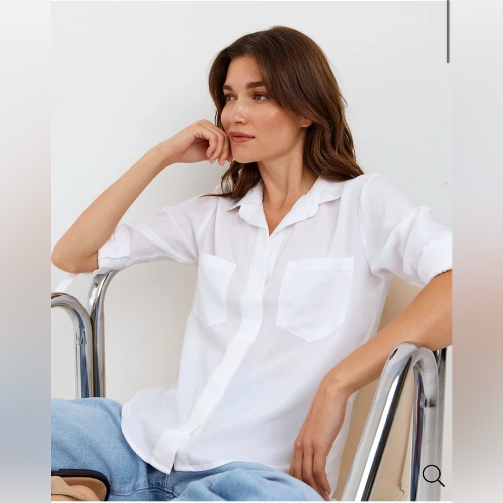 Bella Dahl Split Back Button Down - image 1